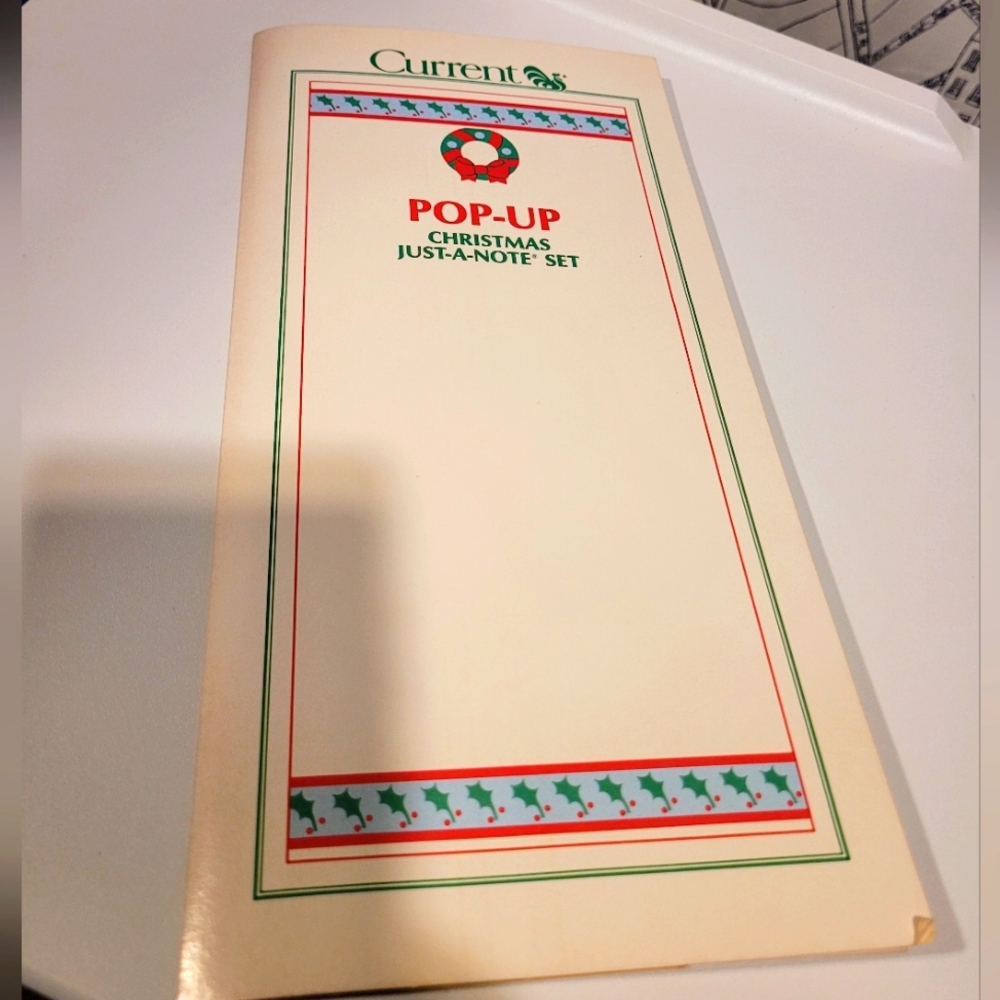Vintage Current Holiday Pop Up Card Set EUC